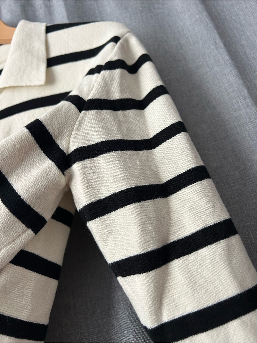 Ellandemm Black Striped Button Up Shirt - Picture 10 of 13